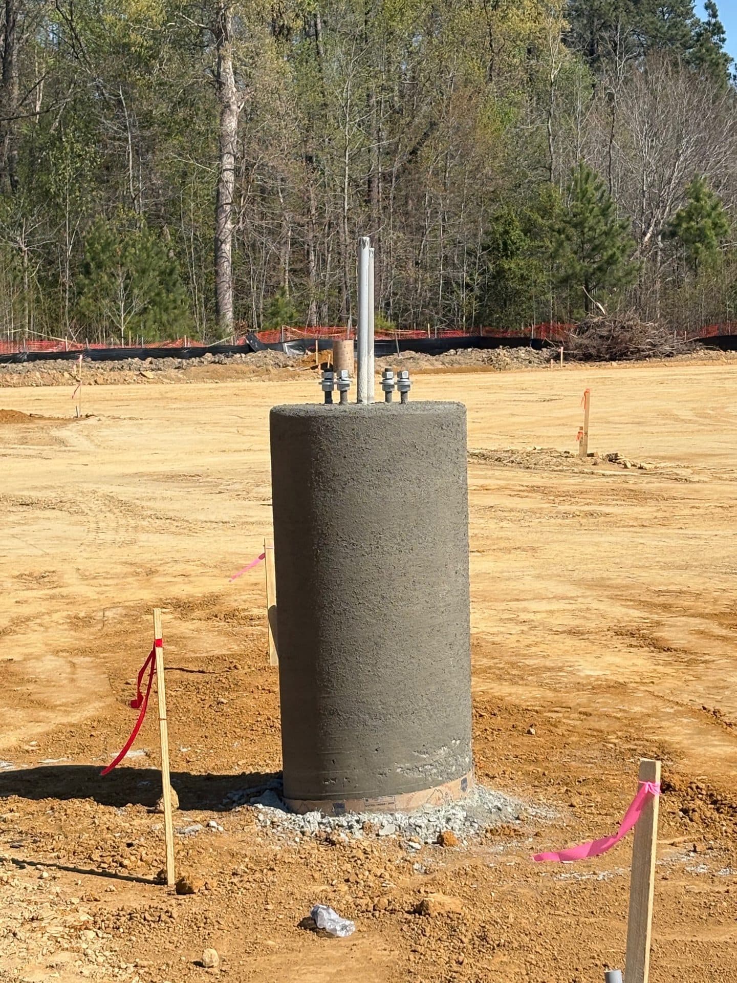 Pole Base Installation